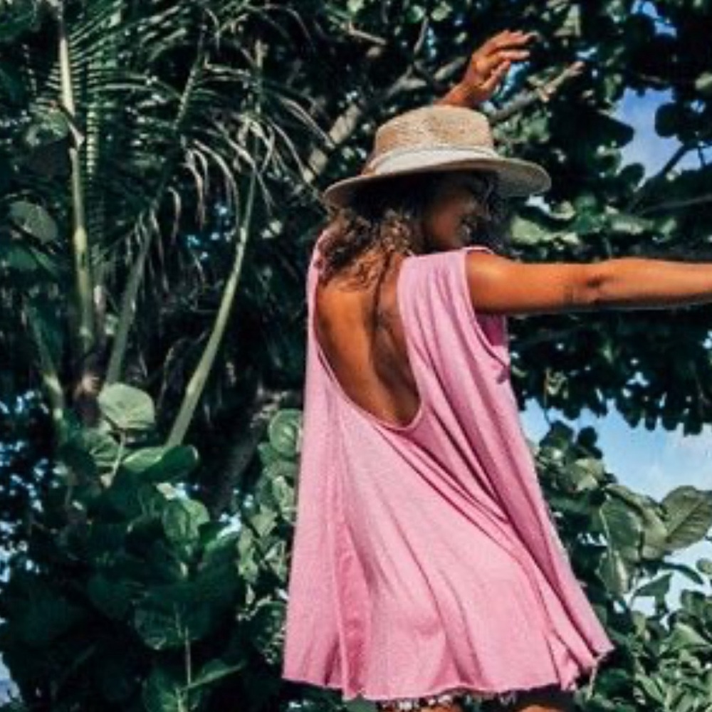 WE THE FREE | SOLSTICE TEE PINK XS